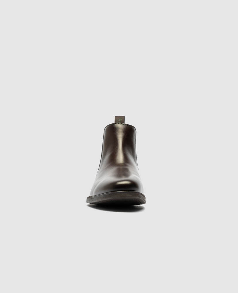 Russlands Chelsea Boot, SCHOKOLADE, Detail 2