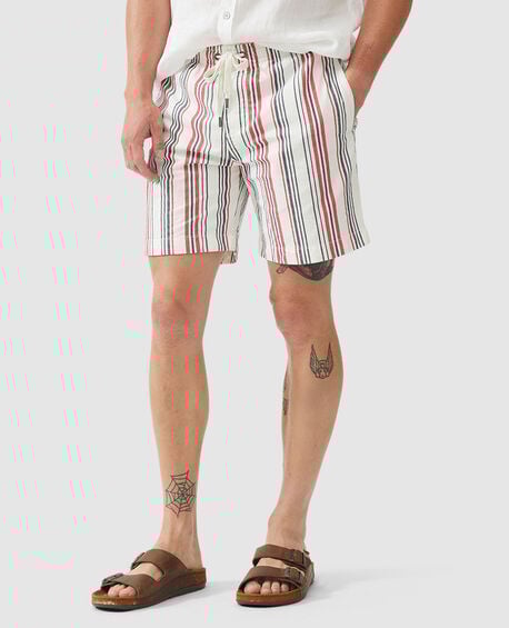Wellpark Avenue Resort 7" Short, GARNET