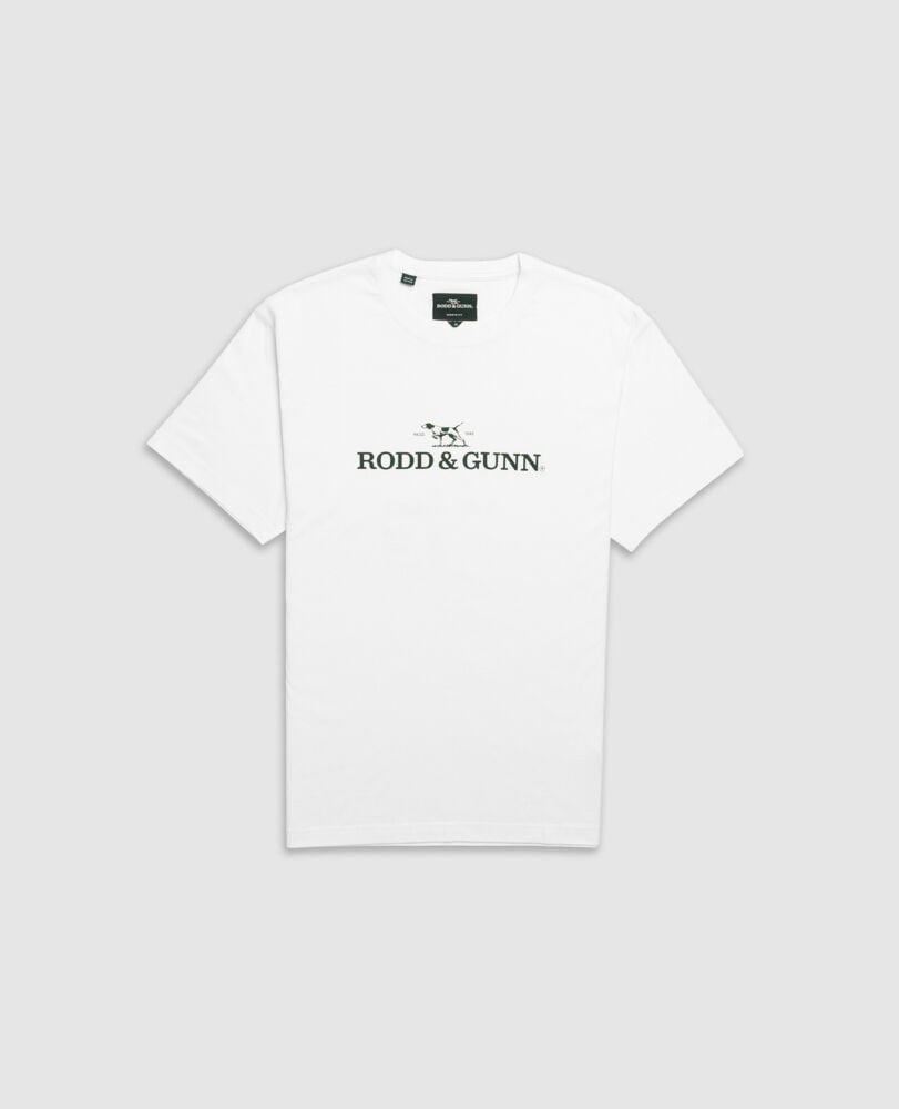 The Logo Sports Fit Tee 2.0, SNOW, Flat Lay