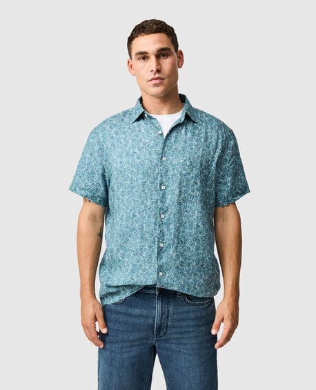 Whitlaker Shirt, BLUESTONE