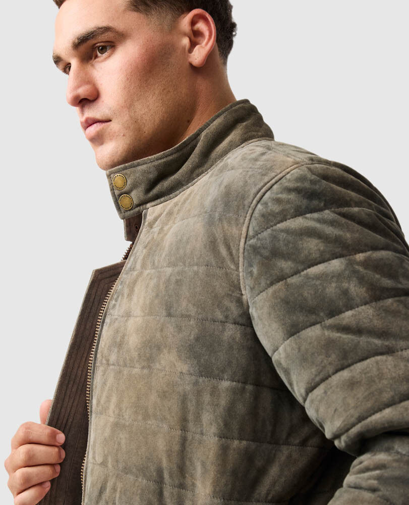 Long Island Leather Jacket, SOURIS, Detail 3