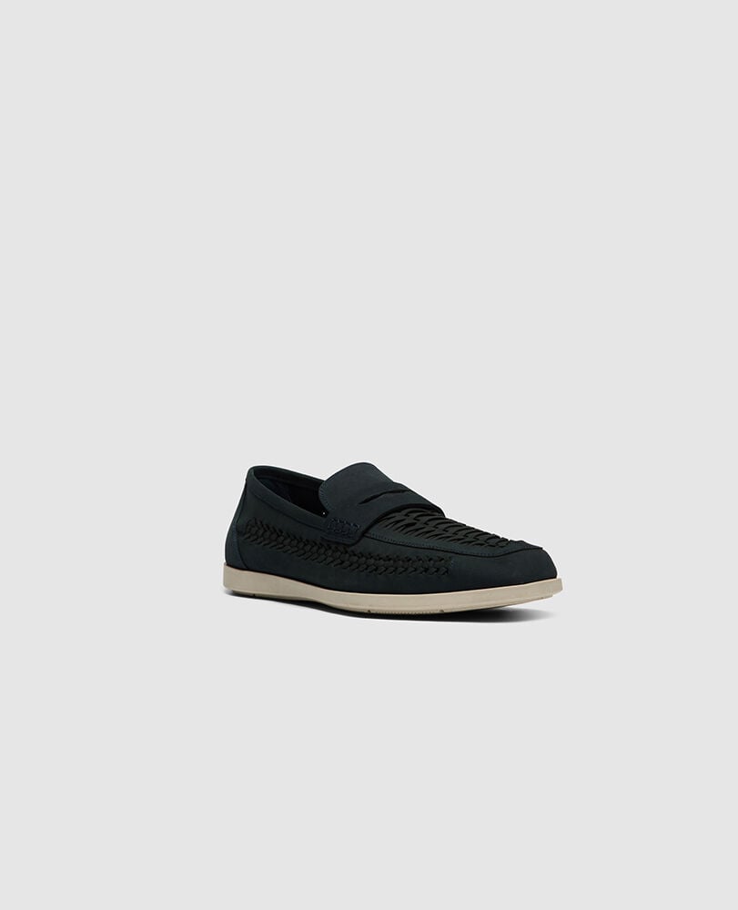 Gisborne Huarache Slip On · Indigo 44, INDIGO, Off Front