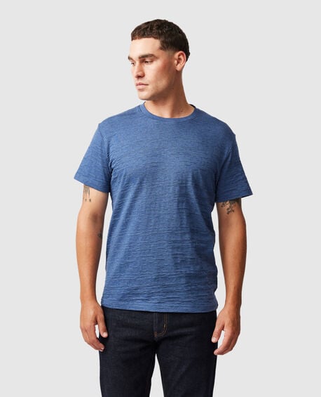 Leith Valley Sports Fit T-Shirt , OCEAN