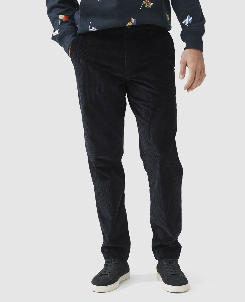 Lancaster Park Relaxed Fit Taper Pant, DARK NAVY, Front