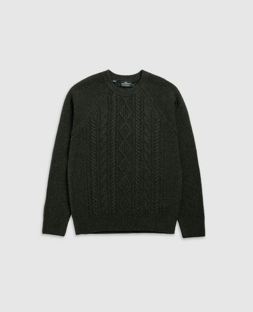 Piper Creek Knit, JUNGLE, Flat Lay