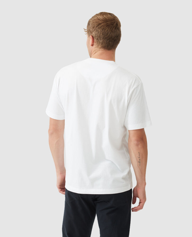 Gunn Original Fit Tee, SNOW, Back