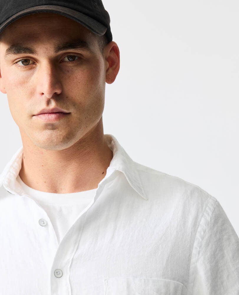 Palm Beach Sports Fit Shirt, SNOW, Detail 3