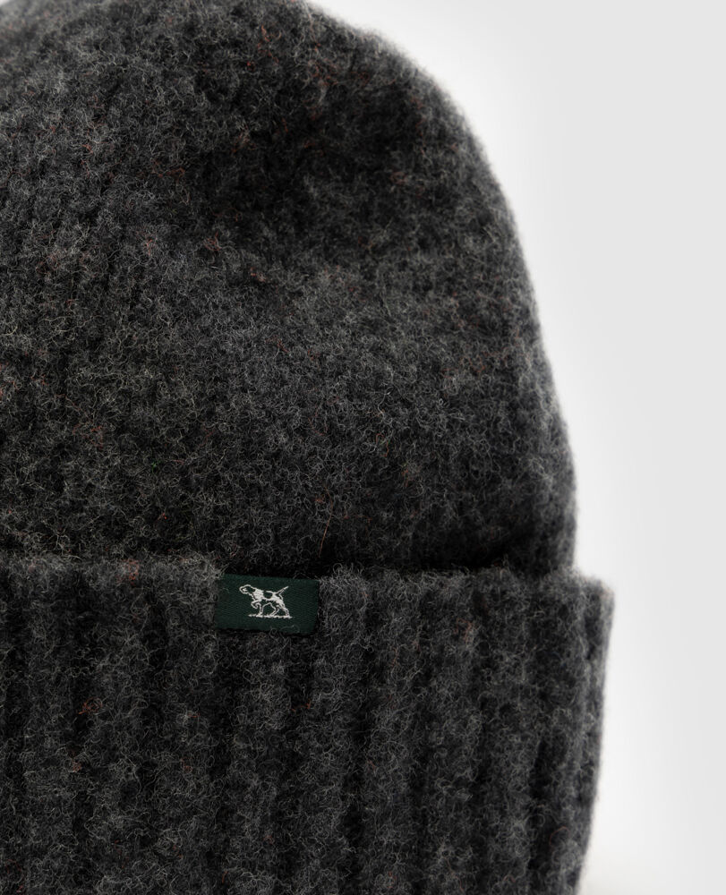 Riversdale Beanie, CHARCOAL, Flat Lay