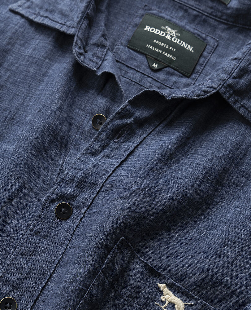 Cathedral Cove Sports Fit Shirt, MARINE, Detail 2