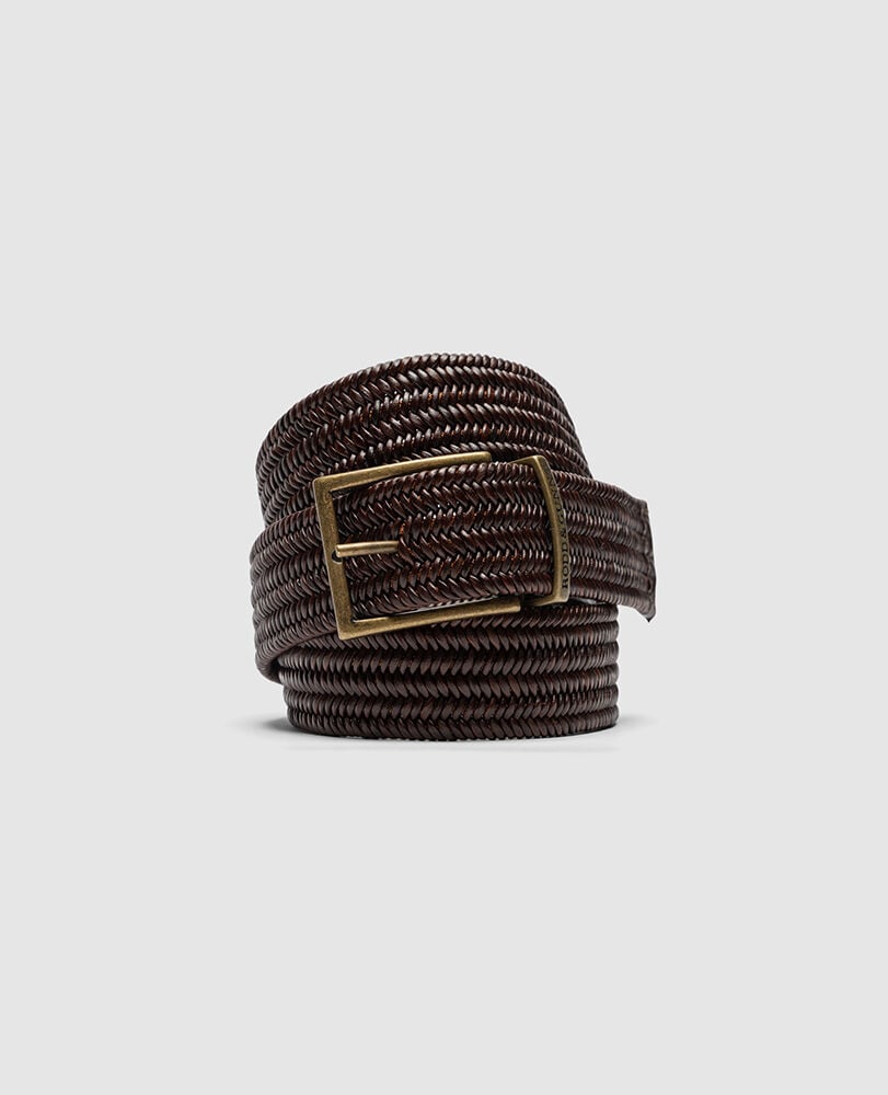 Stirling Stretch Belt, TESTA DI MORO, Front