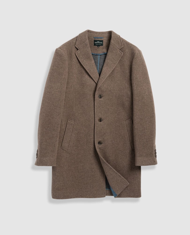 Lodestone Coat, FAWN, Flat Lay