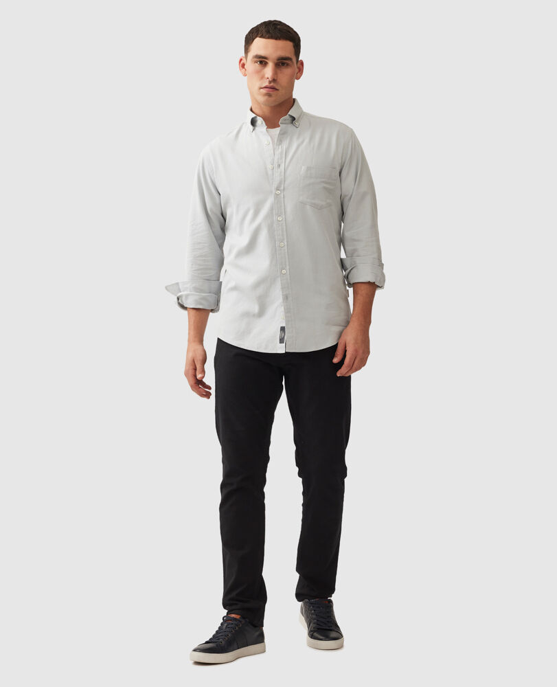 Featherston Hemd mit sportlicher Passform, SALZ, Off Front