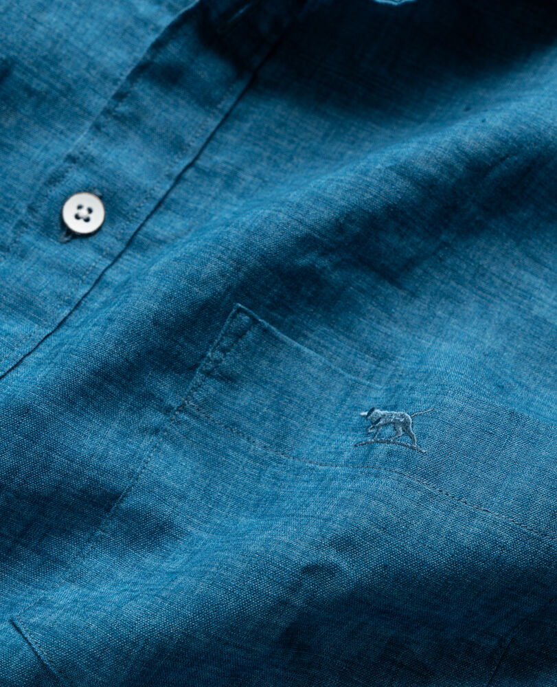 Motion Linen Shirt &middot; Seaport Blue XXXL, SEAPORT BLUE, Detail 2