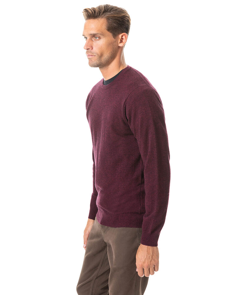 Queenstown Sweater, CLARET, Back