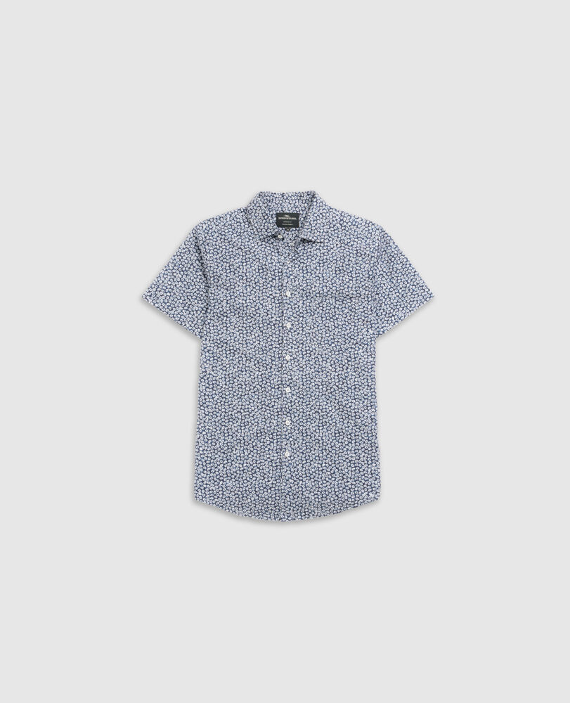 Chemise slim Bentham, BLEUET, Flat Lay