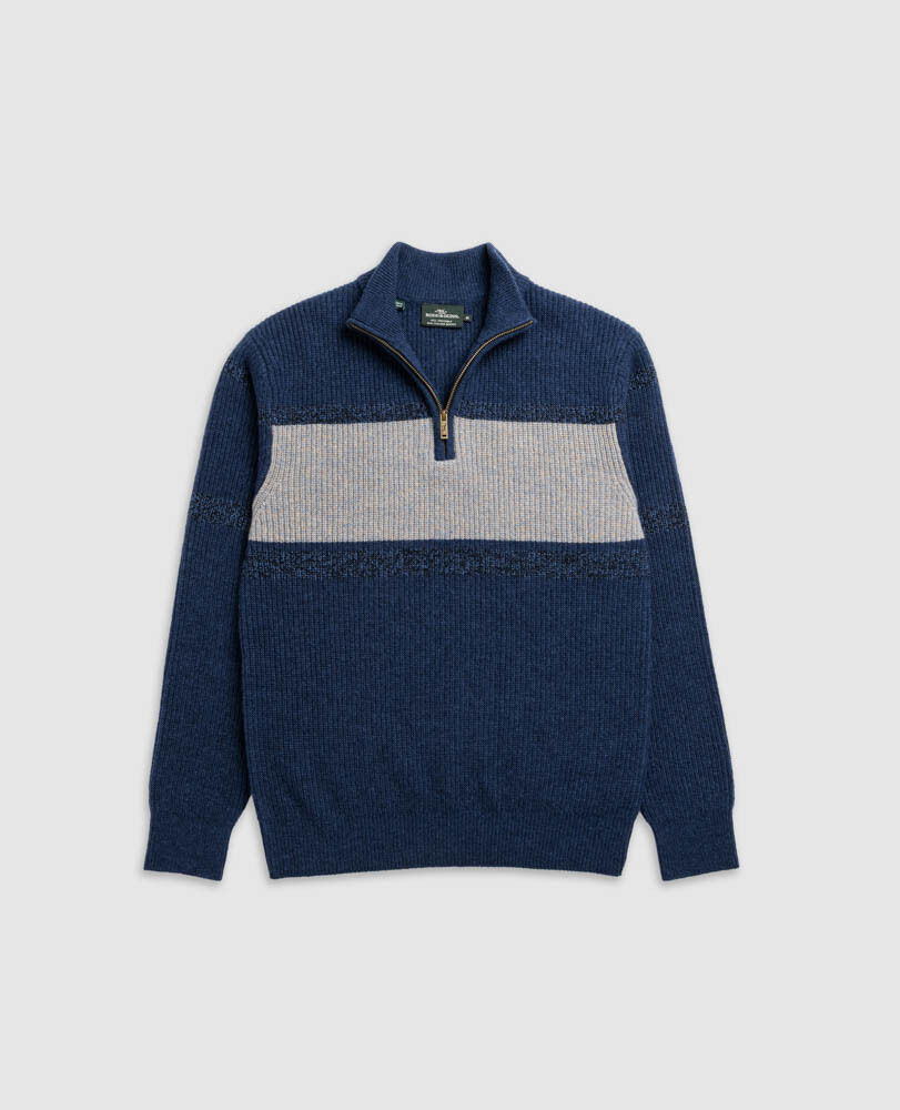 Clover Park Knit, MARINE, Flat Lay