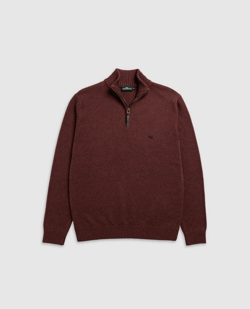 Merrick Bay Knit, FLAME, Flat Lay