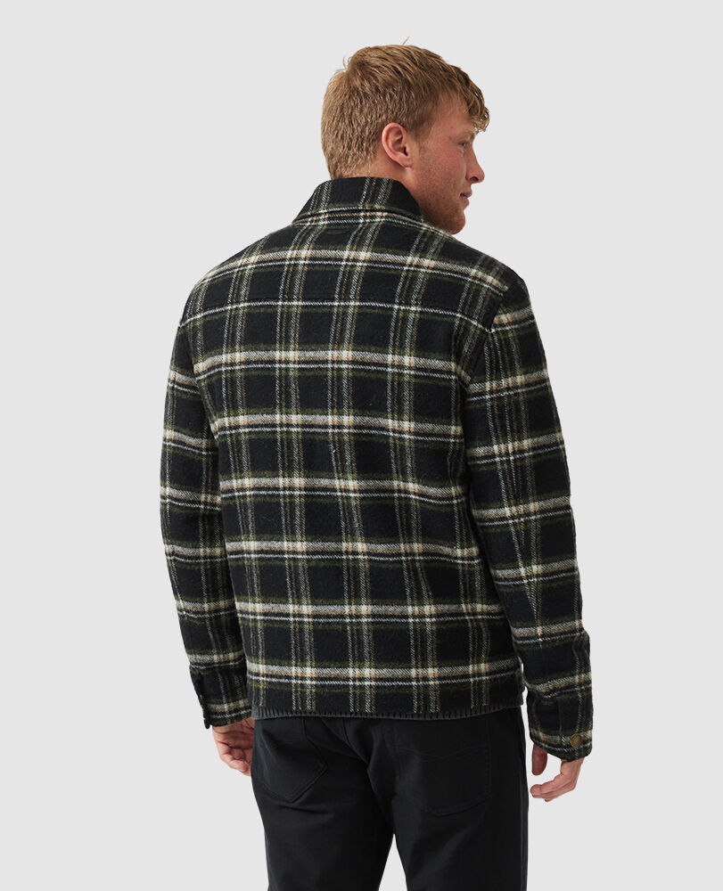 Iverness Jacket, ONYX, Back