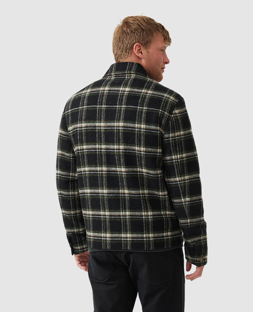 Iverness Jacket, ONYX, Back