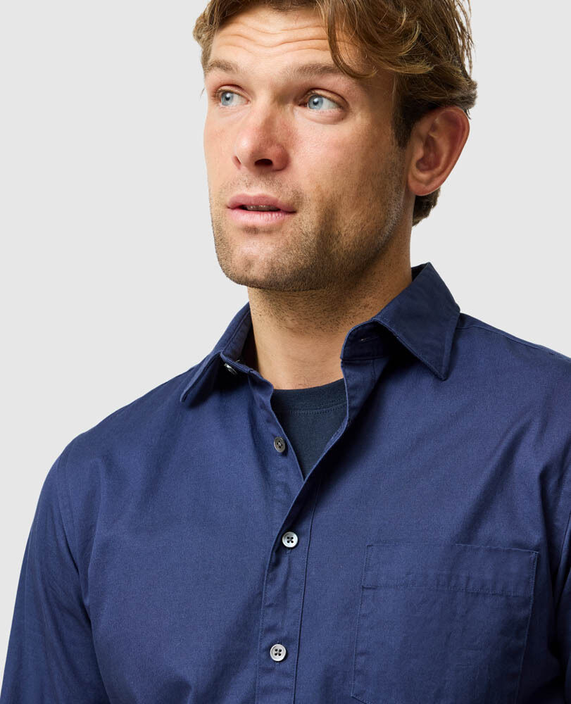 Mavis Lake Sports Fit Shirt, MIDNIGHT, Detail 3