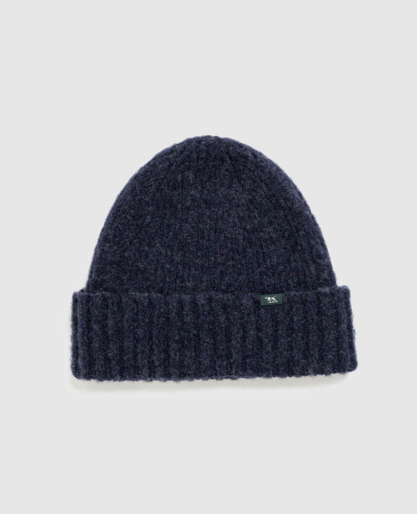 Riversdale Beanie, INDIGO MELANGE, Front