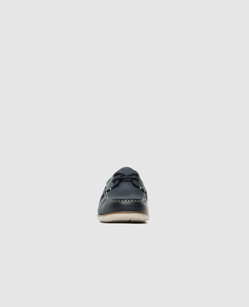 Boardwalk Boat Shoe, NAVY, Detail 2