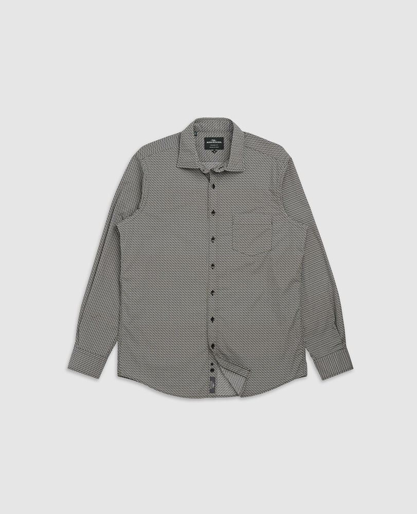 Hatton Shirt, NOIR, Flat Lay