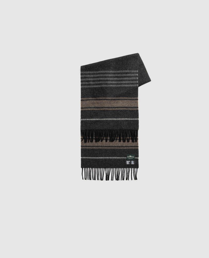 Wanaka Scarf, CARBON, Front