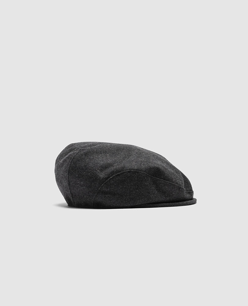 Casquette plate Trafalgar Park, NOIR, Back