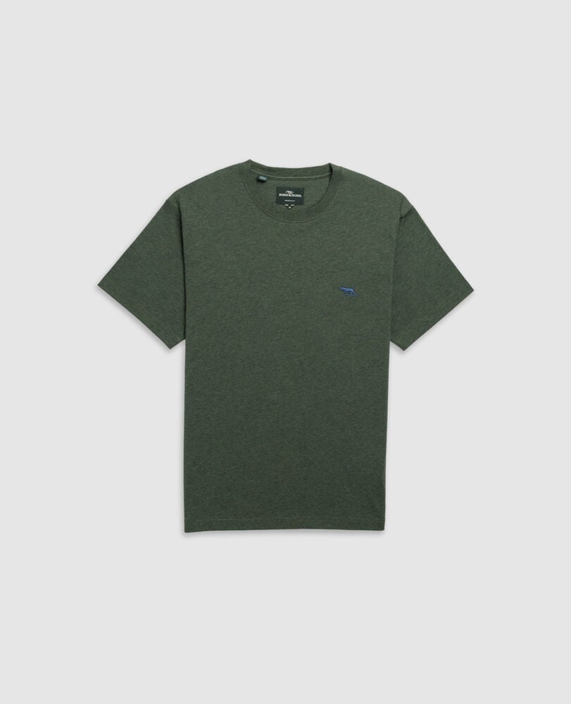 The Gunn Sports Fit Tee 2.0, HUNTER GREEN, Flat Lay