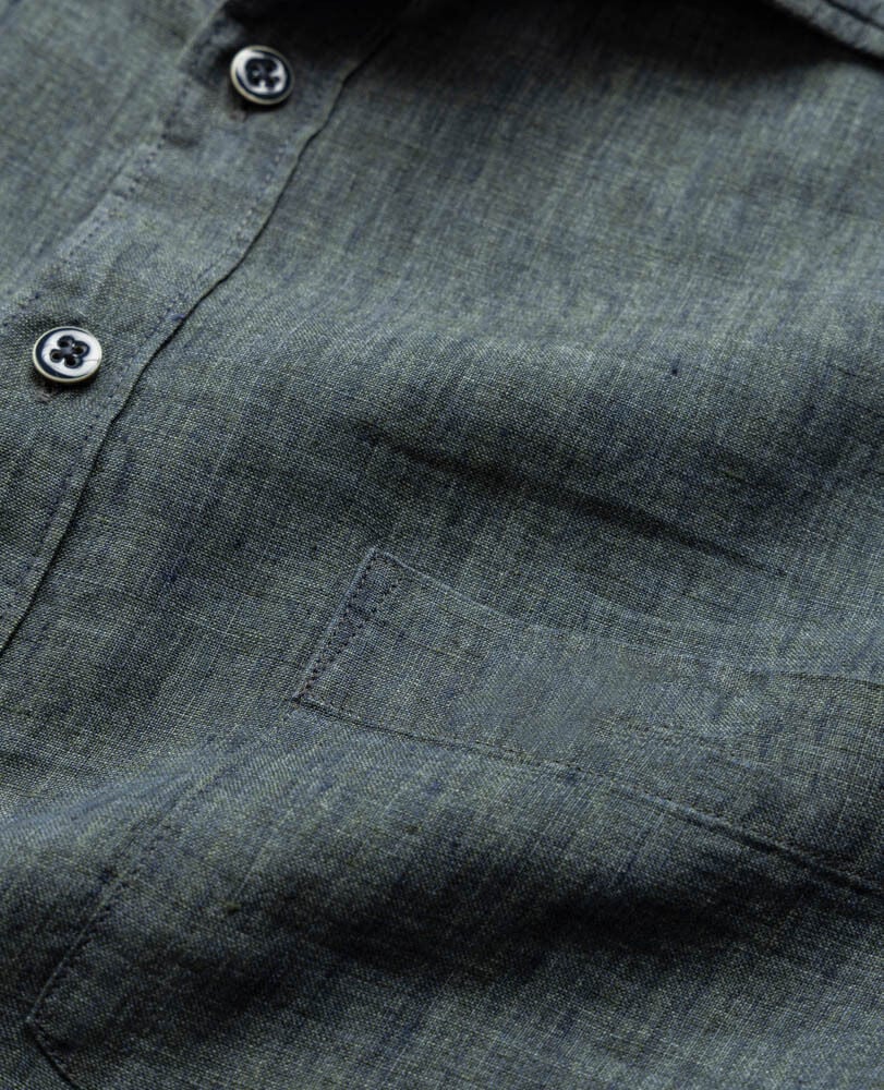 Coromandel Sports Fit Shirt, ASH, Detail 2