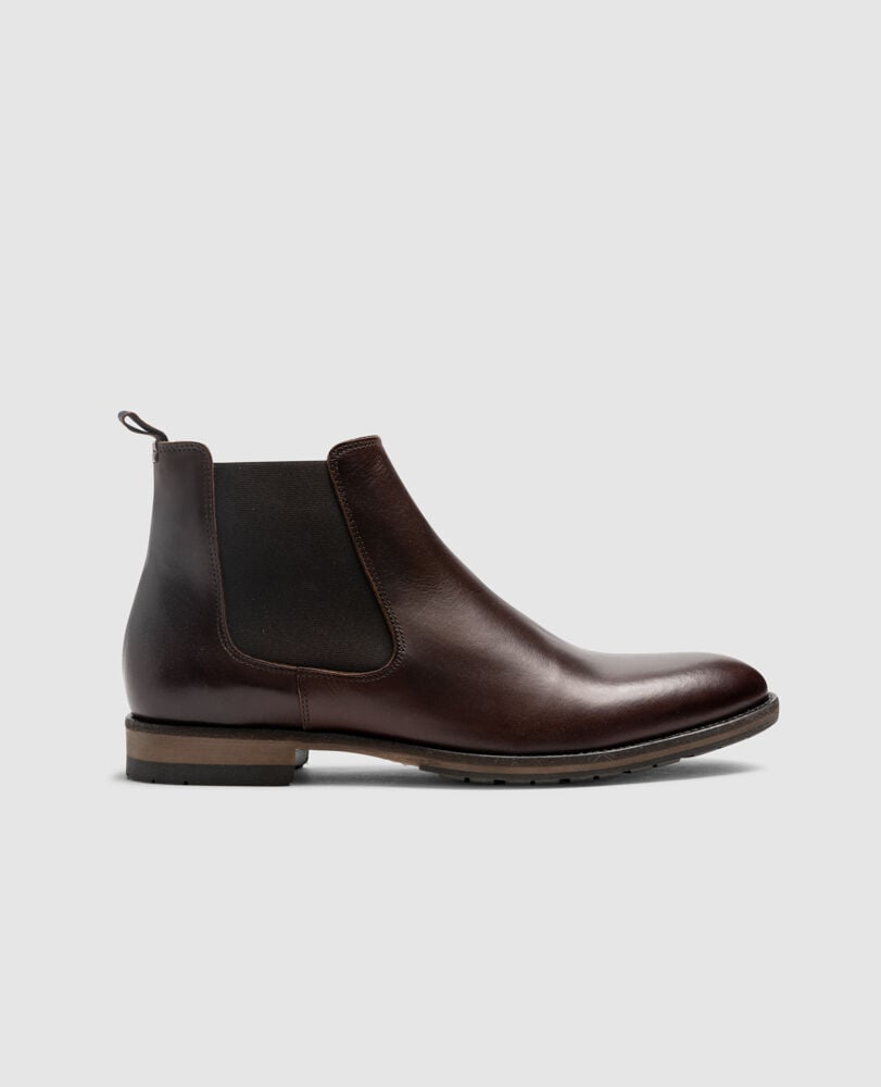 Murphys Road Chelsea Boot, CHOCOLATE, Front