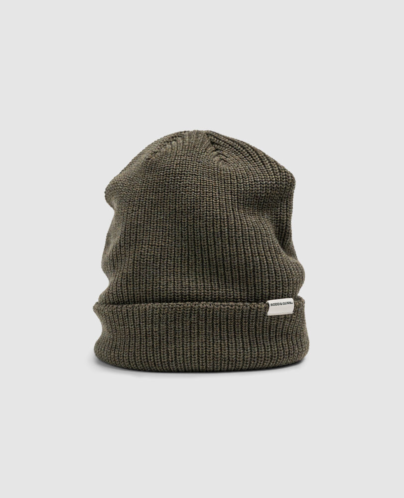 Gunn Beanie, DUNKLES OLIV, Front