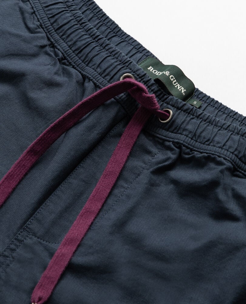 Gunn 7" Resort Short, NAVY, Detail 2