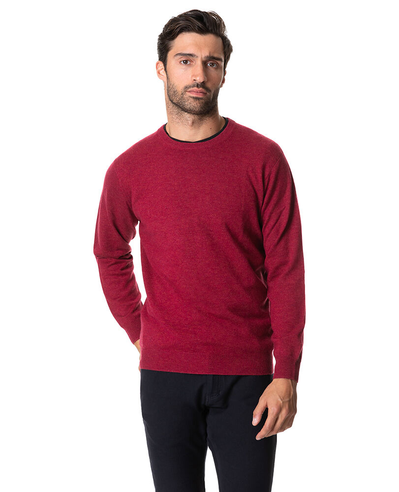 Queenstown Sweater, RASPBERRY, Front