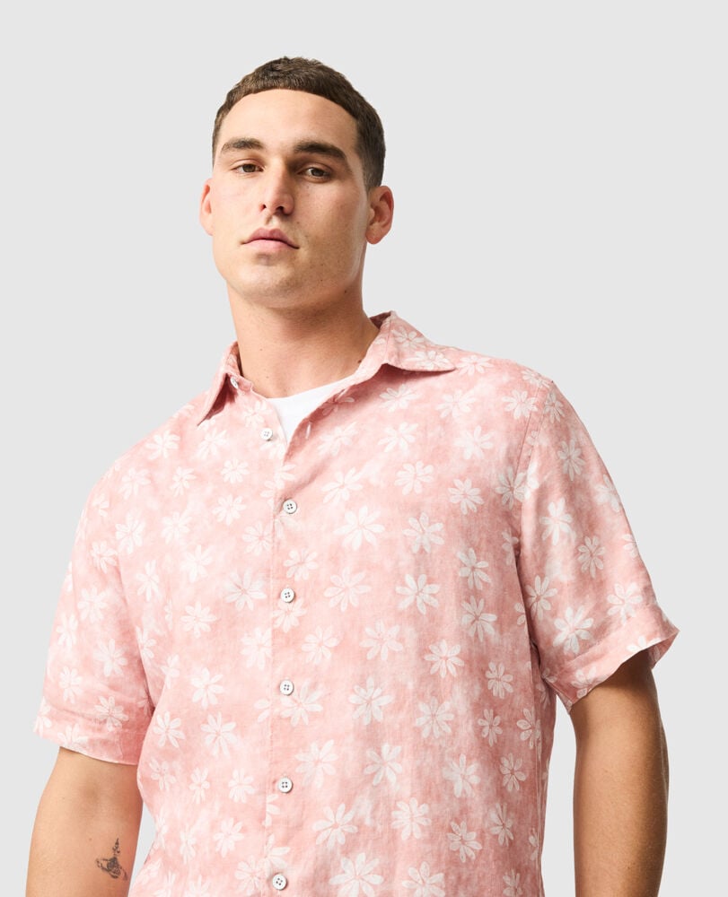 Chemise Belleknowes, FLAMANT ROSE, Detail 3