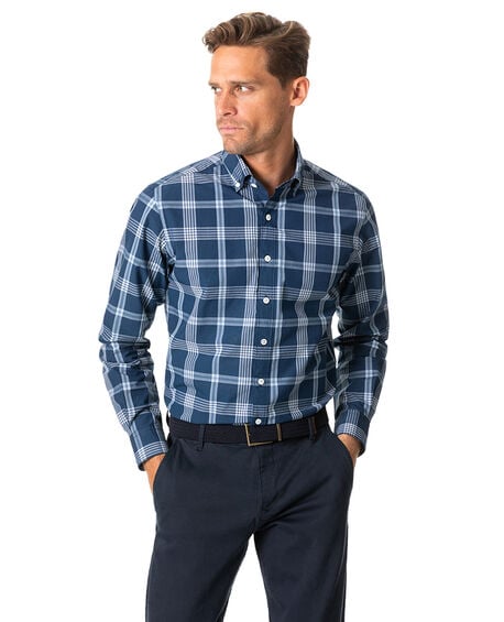 Allaman Sports Fit Shirt, MIDNIGHT