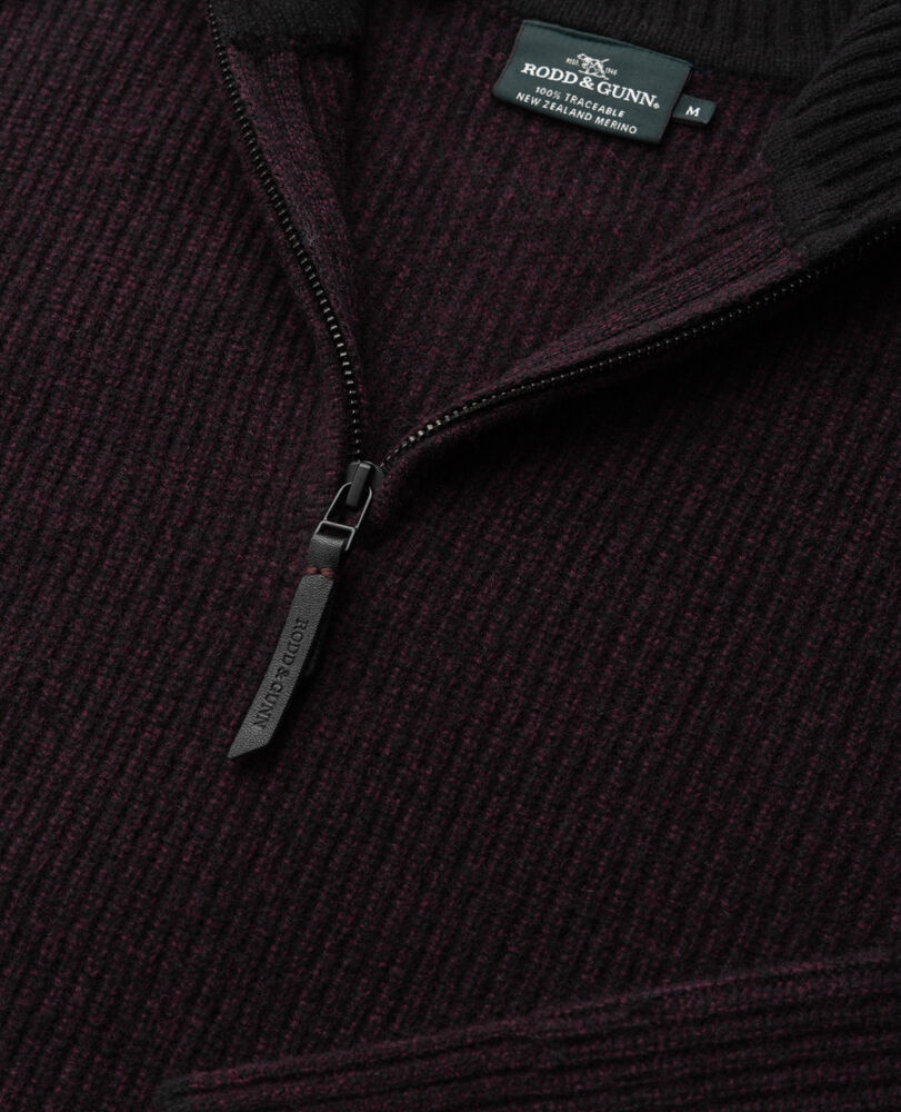 Robbies Road Knit, BLACK FIG, Detail 2