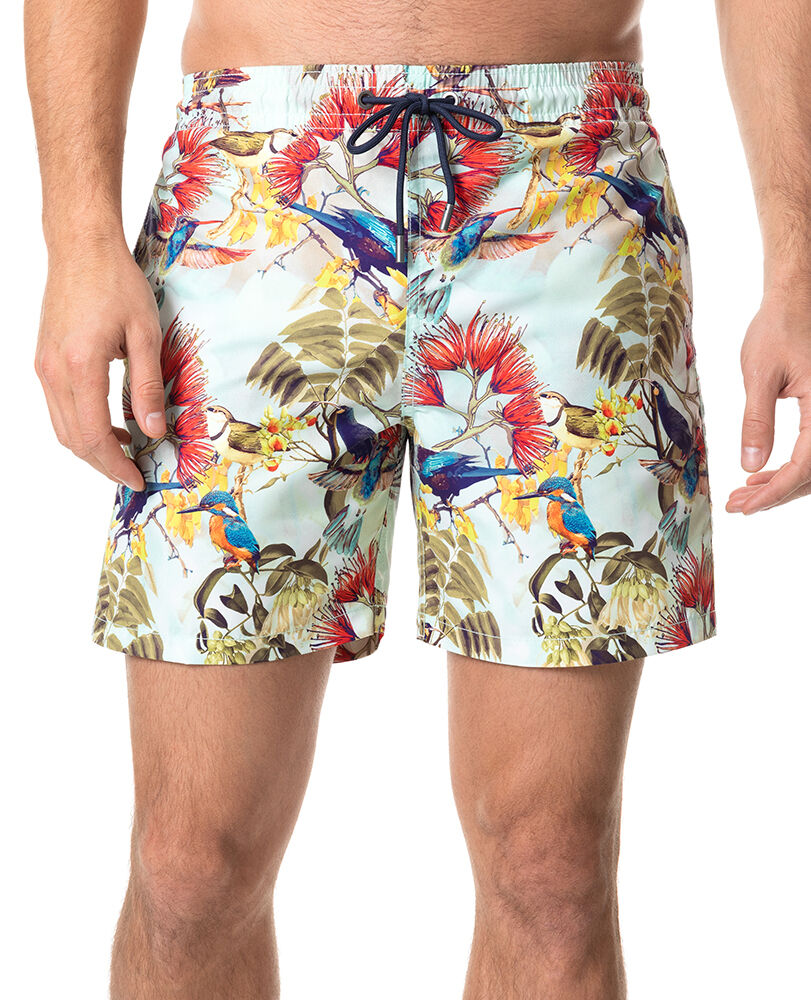 Sandfly Bay Swim Short, LAGOON, Front