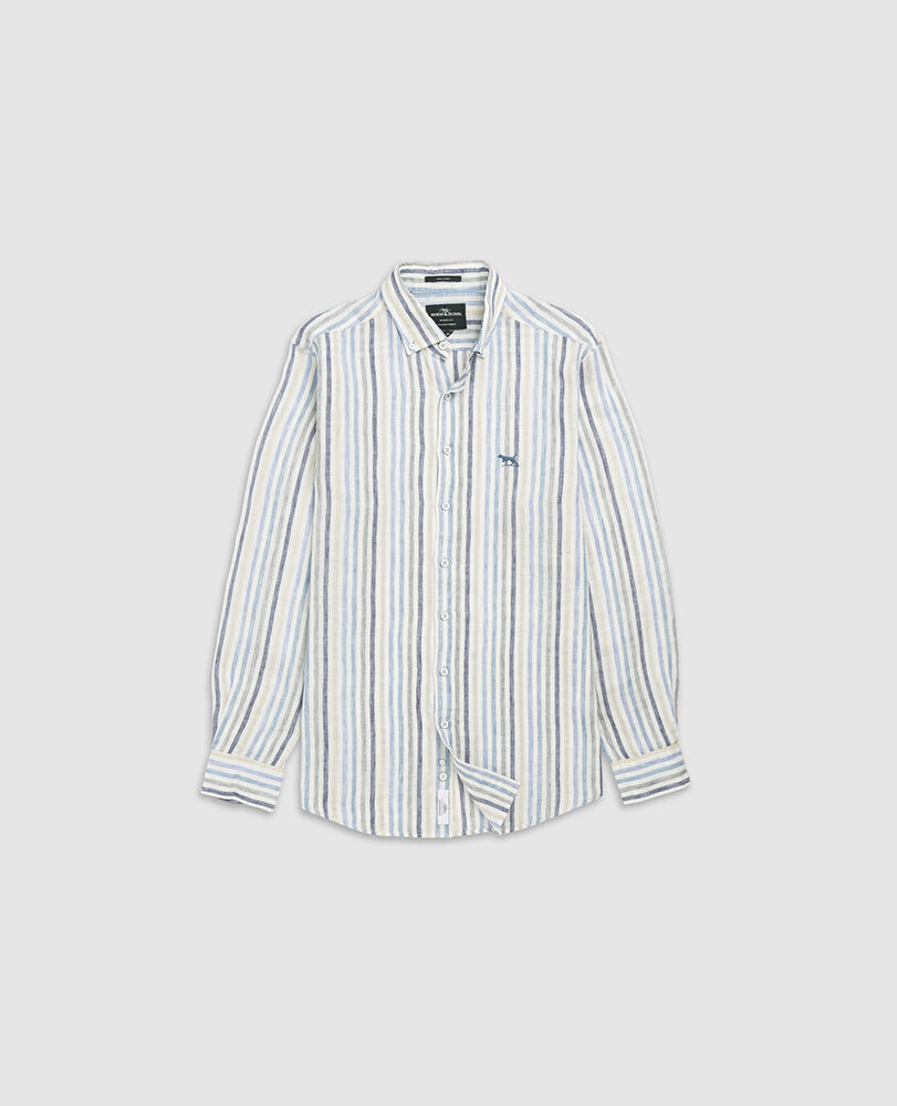 Gimmerburn Sports Fit Shirt, WASHED TEAL, Flat Lay
