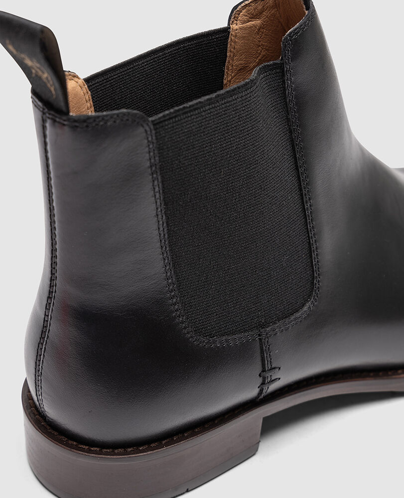 Farmlands Chelsea Boots, NERO, Detail 3