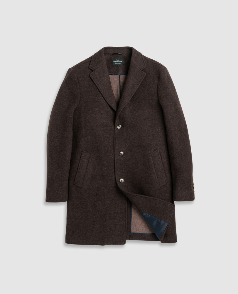 Clarendon Coat, WALNUT, Flat Lay