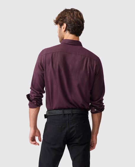 Barrhill Sports Fit Shirt, MULBERRY