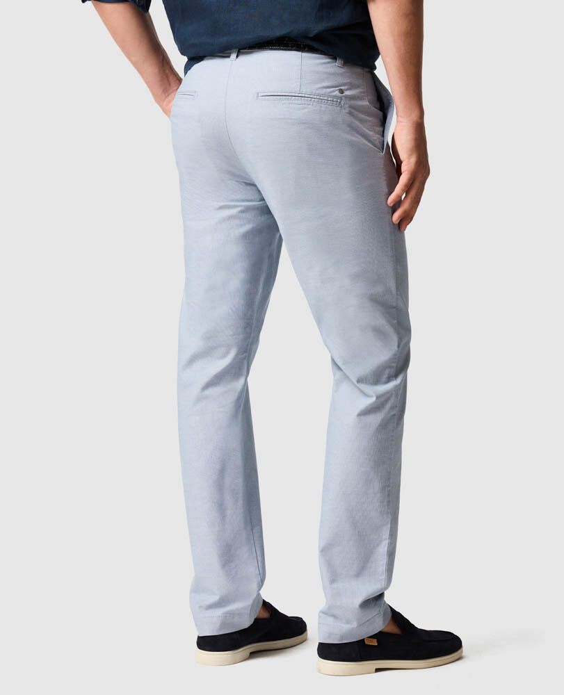 Pantalon droit chino Gunn, CR&Eacute;PUSCULE, Back