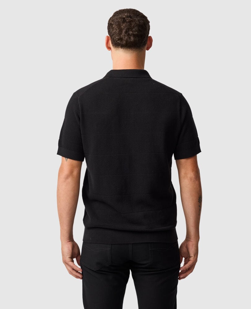 Masons Flat Knit, ONYX, Back