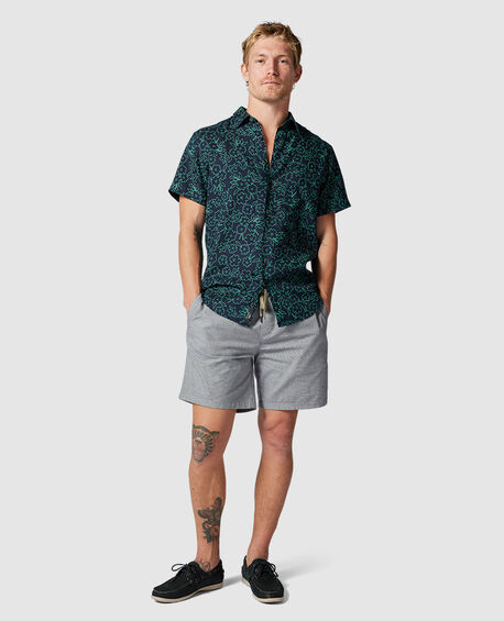 Barrytown Sports Fit Shirt, LIME