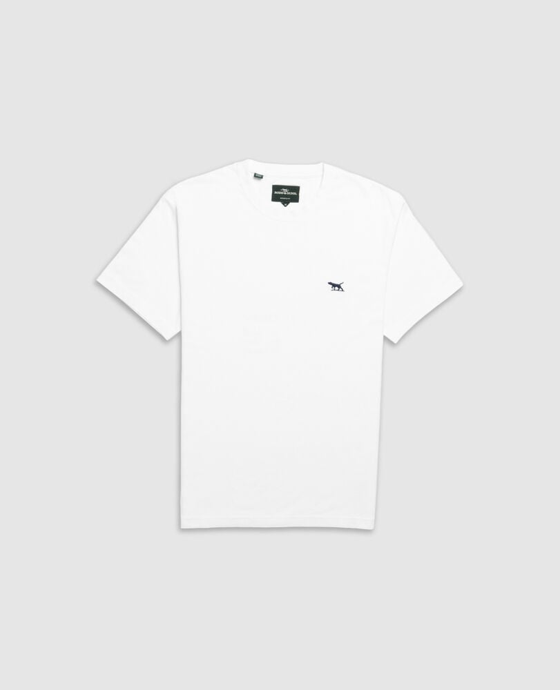 The Gunn Sports Fit Tee 2.0, SNOW, Flat Lay