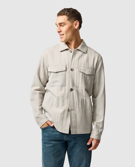 Buckleton Jacket, BEIGE