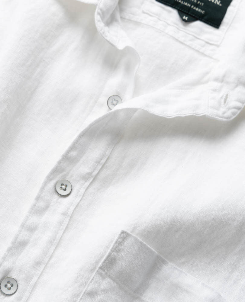 Chemise coupe sportive Palm Beach, NEIGE, Detail 2