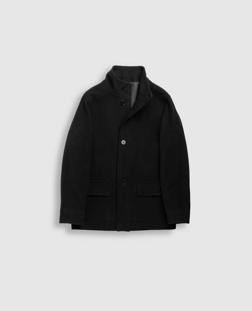 Guards Bay Coat, ONYX, Flat Lay